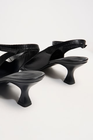 Leren Pumps Suzy - Zwart