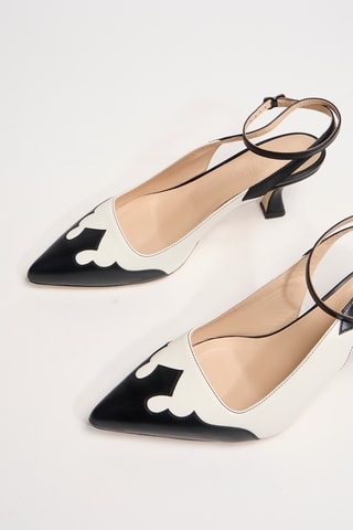 Leren Pumps Suzy - Zwart