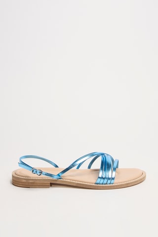 Leren Sandalen Fabiola - Hemelsblauw