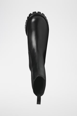 Kalfsleren Chelsea Boots Jade - Zwart