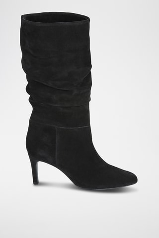 Nubuck Laarzen Celeste - Zwart