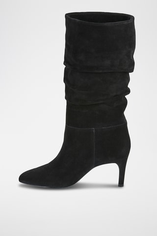 Nubuck Laarzen Celeste - Zwart