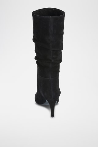 Nubuck Laarzen Celeste - Zwart