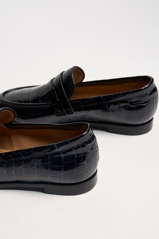 Leren Mocassins Anais - Zwart