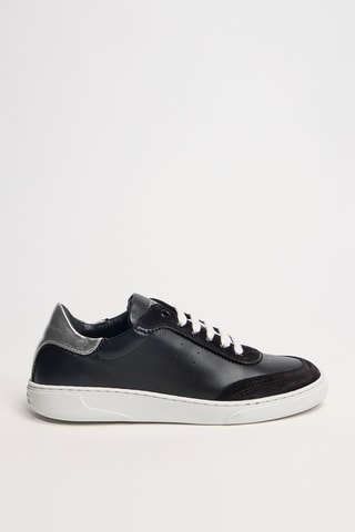 Leren Sneakers Roma - Zwart