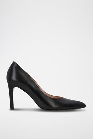 Kalfsleren Pumps Forel - Zwart