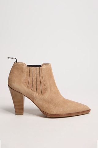 Nubuck Low Boots Mary - Bruin