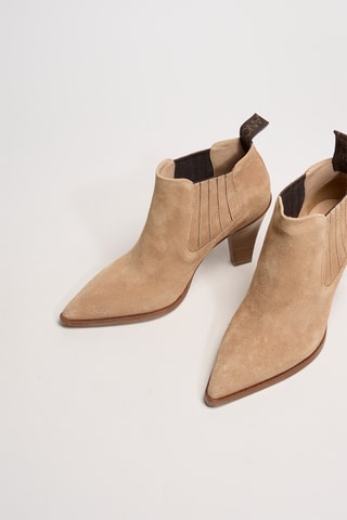 Nubuck Low Boots Mary - Bruin