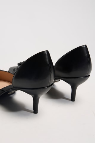 Nappaleren Pumps Jamie - Zwart