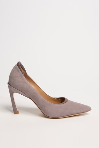Kasjmieren en Nappaleren Pumps La Rose - Taupe