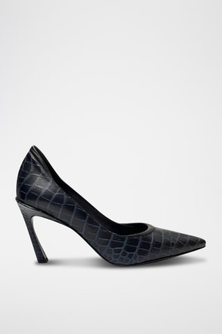 Leren Pumps La Rose - Zwart