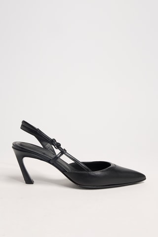 Kalfsleren Pumps Demi - Zwart
