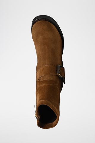 Nubuck Enkellaarzen Thorn - Bruin