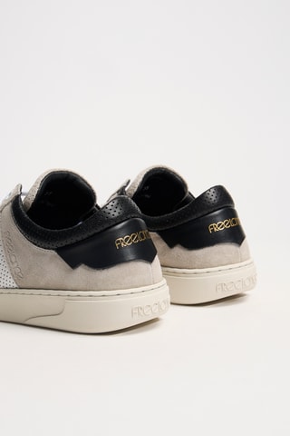 Leren Sneakers Ren - Lichtgrijs