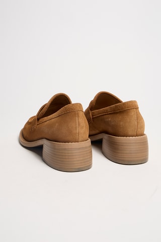 Nubuck Mocassins Anais - Camel