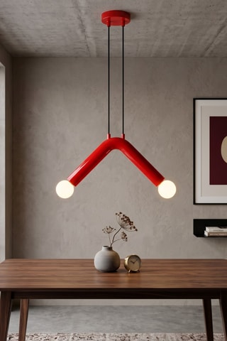 Suspension - Rouge - 2 x 40 W