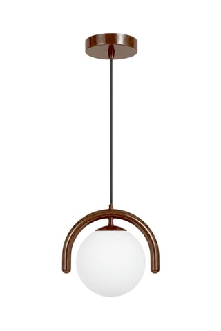 Suspension Gedik - 40 W - Marron