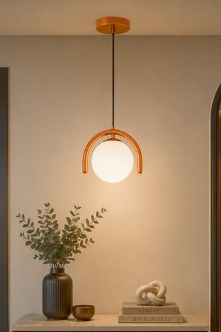 Suspension Gedik - 40 W - Cuivré