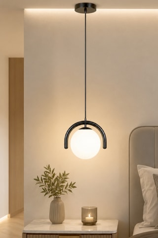 Suspension Gedik - 40 W - Noir