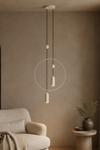 Suspension - Beige - 2 x 10 W