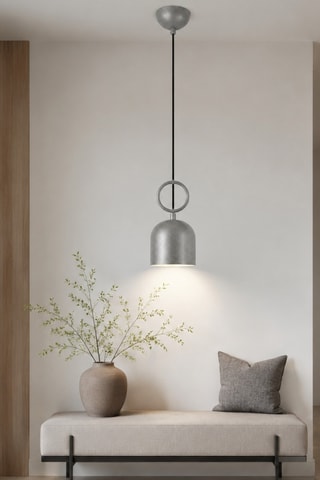 Suspension Ringa - Argenté - 40 W