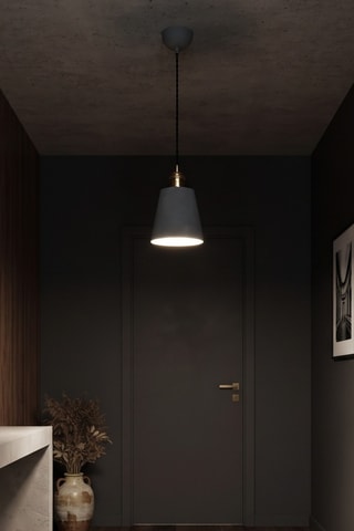 Lámpara de techo Novella - Gris - 40 W