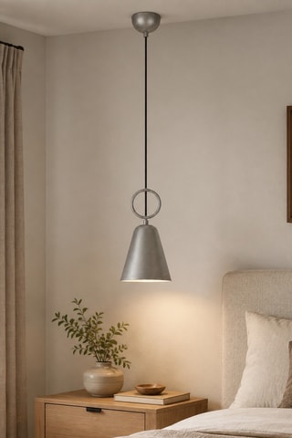 Suspension Ringa - Argenté - 40 W