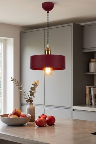 Suspension Novella - Bordeaux - 40 W