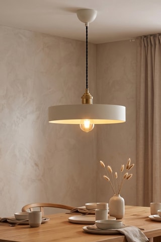 Lámpara de techo Novella - Beige - 40 W