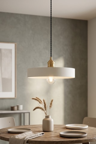 Lámpara de techo Novella - Beige - 40 W