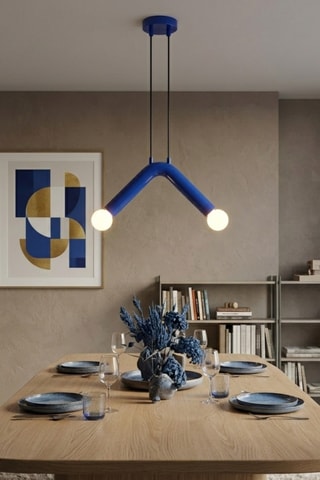 Suspension Balance - Bleu - 2 x 40 W
