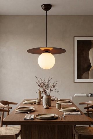 Suspension Vesper - Marron - 10 W