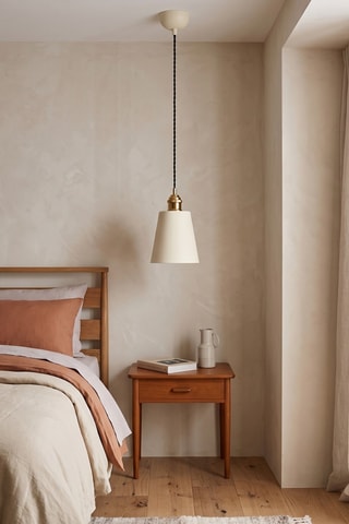 Lámpara de techo Novella - Beige - 40 W