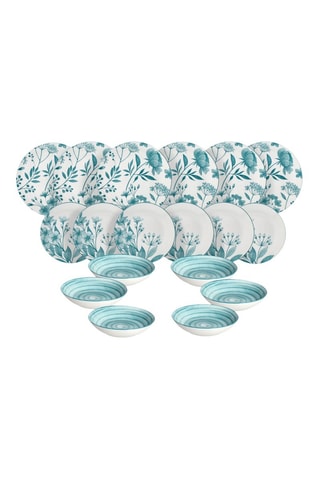 Vajilla de porcelana - 18 piezas