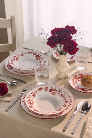 Vajilla de porcelana Charlotte - 18 piezas