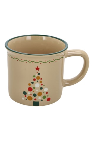 Tazas de gres Christmas Tree - 36 cl - Modelo aleatorio