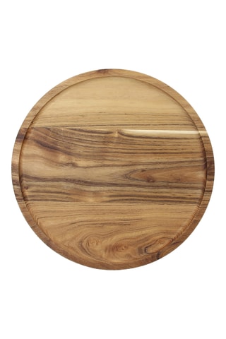 Bandeja de madera maciza - 28 cm