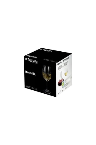6 copas de vino Magnolia Transparente - 45 cl