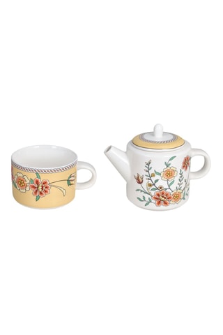 Tetera 2 en 1 de porcelana New Bone China Milk&C Heritage