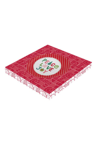 Bajoplato Serving Xmas Joy - 33 x 2 cm