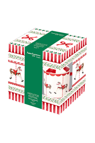 Taza de gres Mistletoe Festival - 43 cl