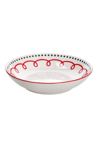 Vajilla de porcelana Madison Holly Bloom - 18 piezas