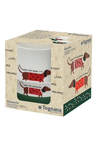 Taza y bol de porcelana New Bone China Ivy Bassoto - 38 cl