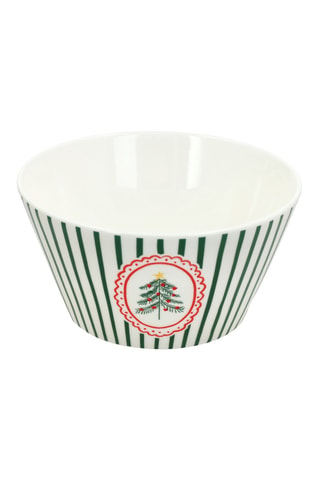 4 boles de porcelana New Bone China Jolly Lines - 60 cl