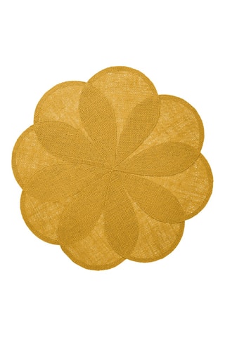 12 manteles individuales Florette - Amarillo - 38 cm - Multicolor