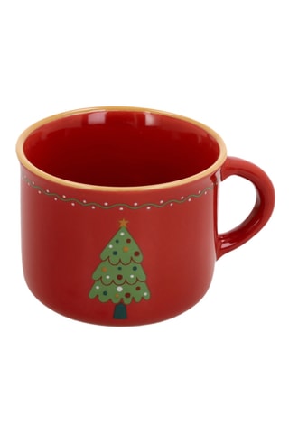 2 tazas de expreso de gres Christmas Tree - 10 cl - Modelo aleatorio