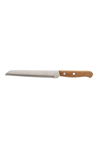 Tabla para cortar y cuchillo panero de madera de acacia Kiko Chef Wood