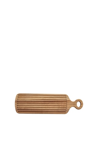 Tabla para cortar y cuchillo panero de madera de acacia Kiko Chef Wood