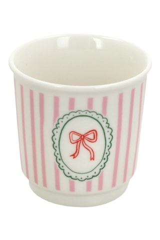4 tazas de expreso de porcelana New Bone China Jolly Lines - 10 cl