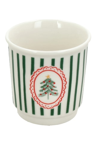 4 tazas de expreso de porcelana New Bone China Jolly Lines - 10 cl